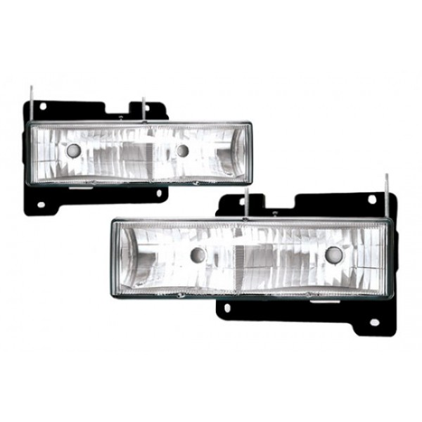 Фары тюнинг передние Chevrolet Yukon/Suburban/Pick-Up (1992-1998) хрусталь