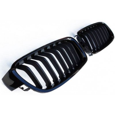Решетки радиатора M-Perfomance BMW F30/F31 3 серия (2011-...) глянцевые черные