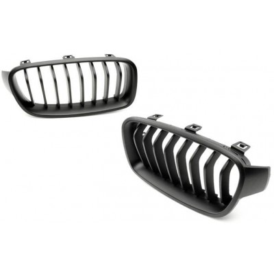 Решетки радиатора M-Perfomance BMW F30/F31 3 серия (2011-...) матовые черные