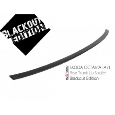 Спойлер на крышку багажника Black Edition Skoda Octavia III A7 (2013-...)