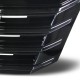 Решетка радиатора без знака черная Volkswagen Passat B7 (2011-...)