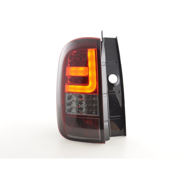 Оптика альтернативная задняя led Renault Duster (2009-...) красная/тонированная