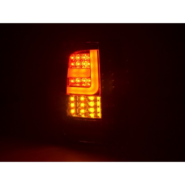 Оптика альтернативная задняя led Renault Duster (2009-...) красная/тонированная