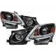 Оптика передняя тюнинг DayLine Lexus GS II GS300/GS350/GS450/GS460 (2005-2009) черная