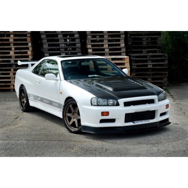 Накладки на пороги Nissan Skyline R34 GTT (1998-2002)