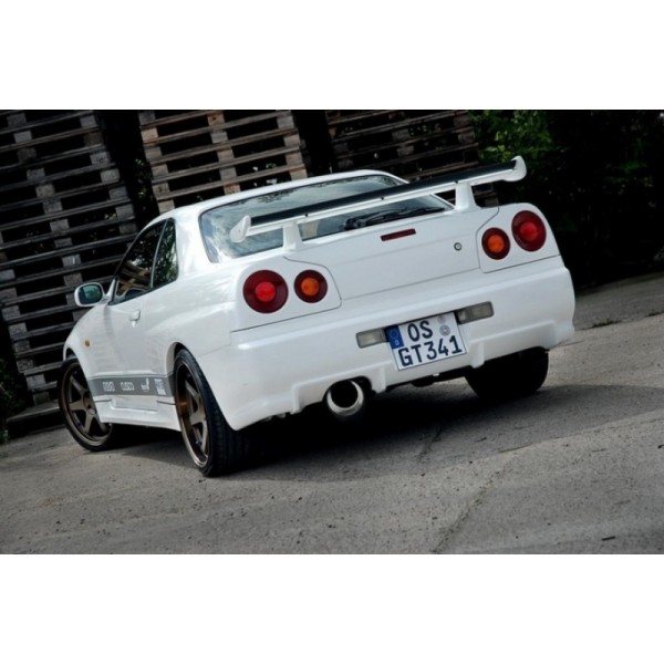 Накладки маски задних фонарей Maxton Design Nissan Skyline R34 GTT (1998-2002)
