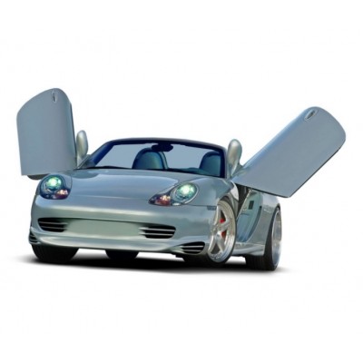 Юбка спойлер переднего бампера Porsche Boxter 986 (1996-2004)
