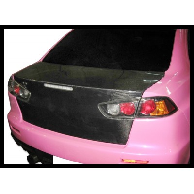 Крышка багажника карбоновая Mitsubishi Lancer X (2007-...)