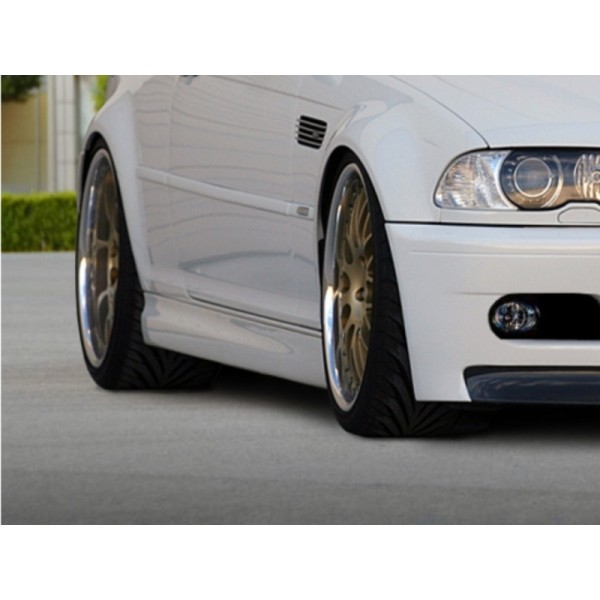 Накладки на пороги M3 Style BMW e46 3 серия coupe/cabrio (1998-2005)