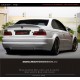 Задний бампер M3 style BMW e46 3 серия coupe/cabrio (1998-2005)