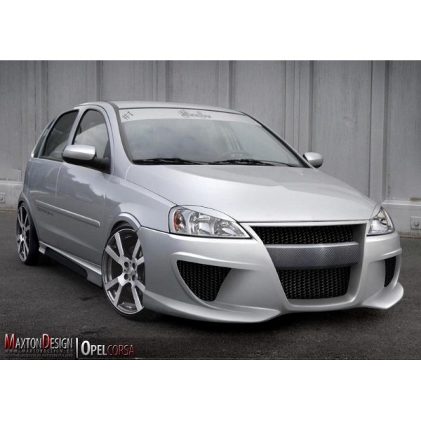 Бампер передний Maxton Design Opel Corsa C (2000-2003)