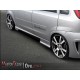 Накладки на пороги Maxton Design ver2 Opel Corsa C (2000-2006)