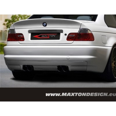 Задний бампер M3 стиль BMW e46 3 серия sedan (1998-2005) для М3 выхлопа