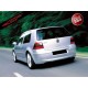 Юбка накладка заднего бампера в юбилейном стиле Volkswagen Golf IV (1997-2003) без отверстий под выхлоп