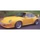 Юбка спойлер Maxton Design переднего бампера Porsche 911 (993) (1993-1998)