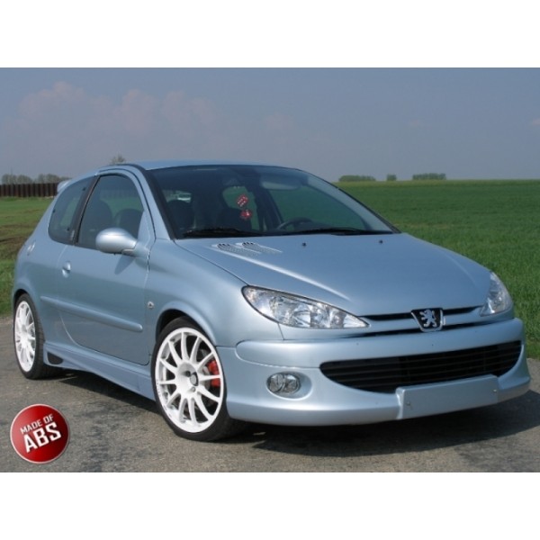 Накладки AF на пороги Peugeot 206 (1998-2010)