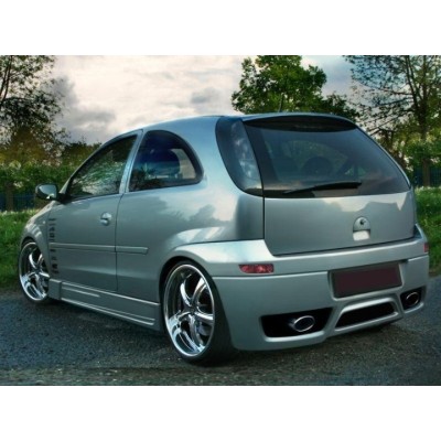 Накладки GTN на пороги Opel Corsa C (2000-2006)