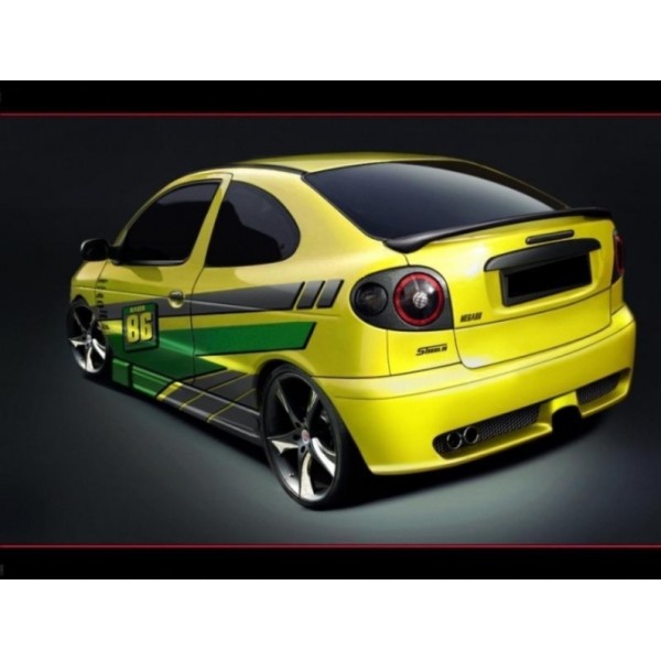 Накладки GTN на пороги Renault Megane I (1996-2002)