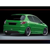 Накладки GTN на пороги Peugeot 206 (1998-2010)