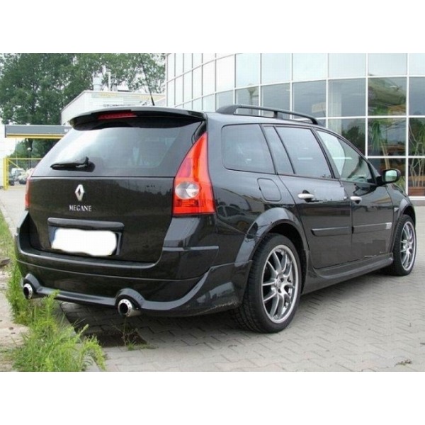 Спойлер крышки багажника Renault Megane II универсал (2002-2008) со стоп сигналом