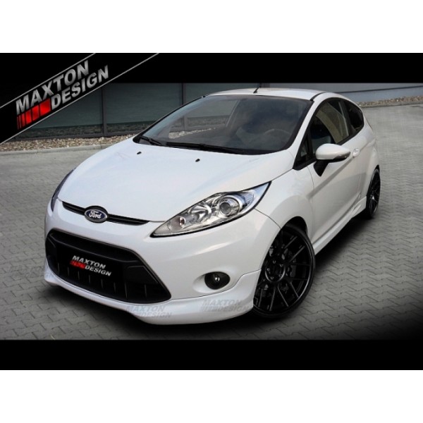 Юбка спойлер переднего бампера FORD FIESTA MK7