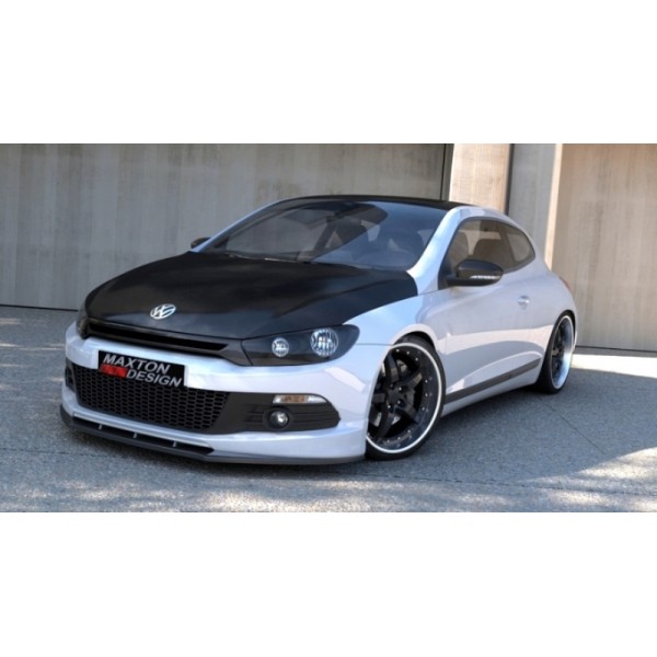 Сплиттер Maxton Design переднего бампера Volkswagen Scirocco R-Line III (2008-...)