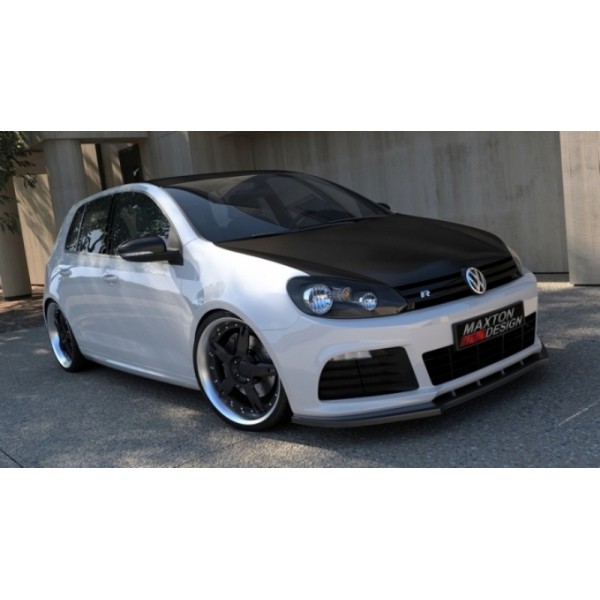 Сплиттер переднего бампера Volkswagen Golf VI R (2008-2012)