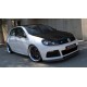 Сплиттер переднего бампера Volkswagen Golf VI R (2008-2012)