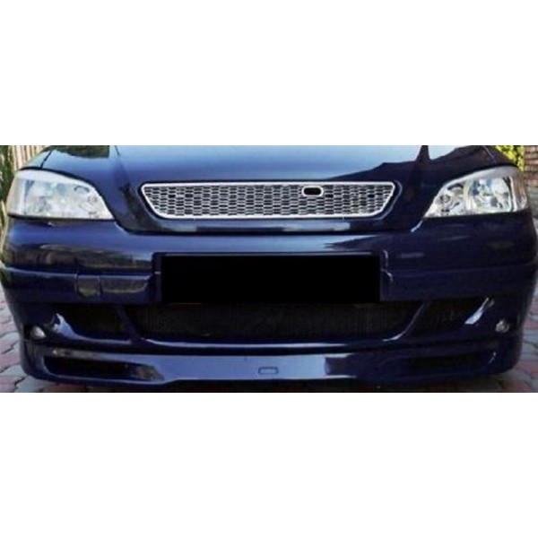 Юбка спойлер переднего бампера Opel Astra G (1998-2004)