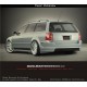 Юбка накладка заднего бампера Volkswagen Passat B5+ Variant (2001-2005)