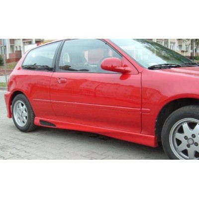 Накладки на пороги Maxton Honda Civic V HB (1991-1995)