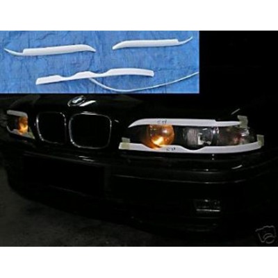 Ресничики накладки на фары BMW e39 5 серия (1995-2003)