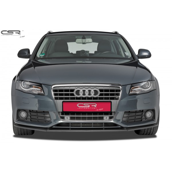 Юбка накладка переднего бампера CSR Audi A4 B8 (2008-2012)