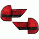 Оптика альтернативная тюнинг задняя BMW e83 X3 (2003-2010) красно-тонированная
