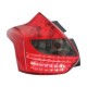 Оптика альтернативная задняя LED Ford Focus III 5D (2011-...) красно-тонированная