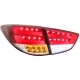 Оптика задняя тюнинг LED Hyundai ix35 (2010-...) красная