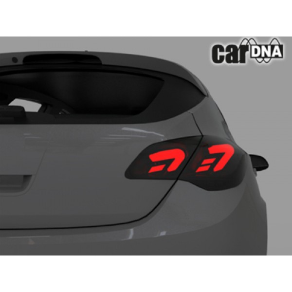 Оптика альтернативная LED задняя Dectane CarDNA Opel Astra J (2009-...) тонированная