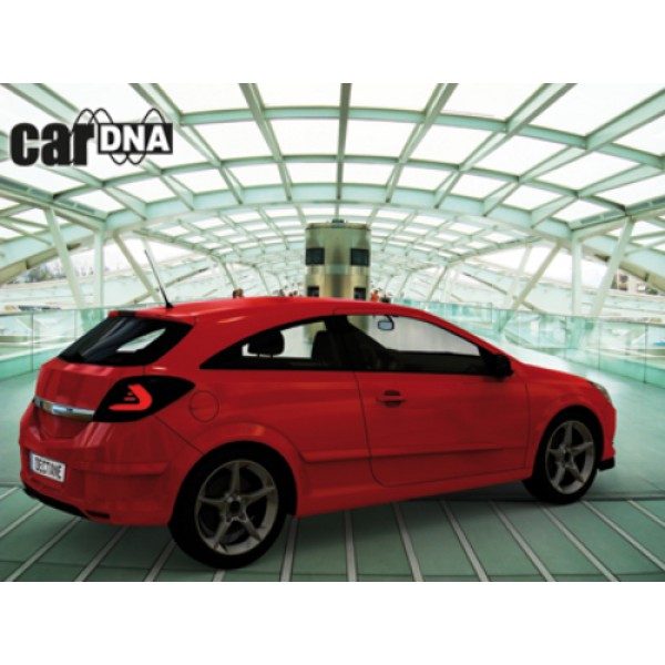 Оптика альтернативная LED задняя Dectane CarDNA Opel Astra H GTC (2004 -2010) тонированная