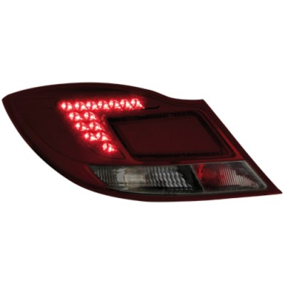 Альтернативная оптика LED задняя Dectane для Opel Insignia (2008-...) красно-тонированная