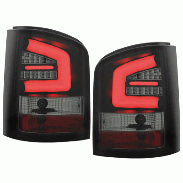 Альтернативная оптика LED задняя Dectane для Volkswagen T5 (2010-...) черные