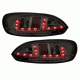 Оптика задняя тюнинг LED Volkswagen Scirocco III (2008-...) smoke