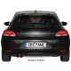 Фонари задние тюнинг светодиодные Volkswagen Scirocco III (2008-...) чёрно-тонированные