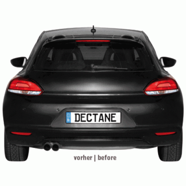 Фонари задние тюнинг светодиодные Volkswagen Scirocco III (2008-...) тонированные