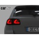 Оптика альтернативная задняя Dectane CarDNA Volkswagen Touareg (2002-2010) чёрно-красно-тонированная