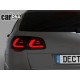 Оптика альтернативная задняя Dectane CarDNA Volkswagen Passat B6 Variant (2005-...) чёрная