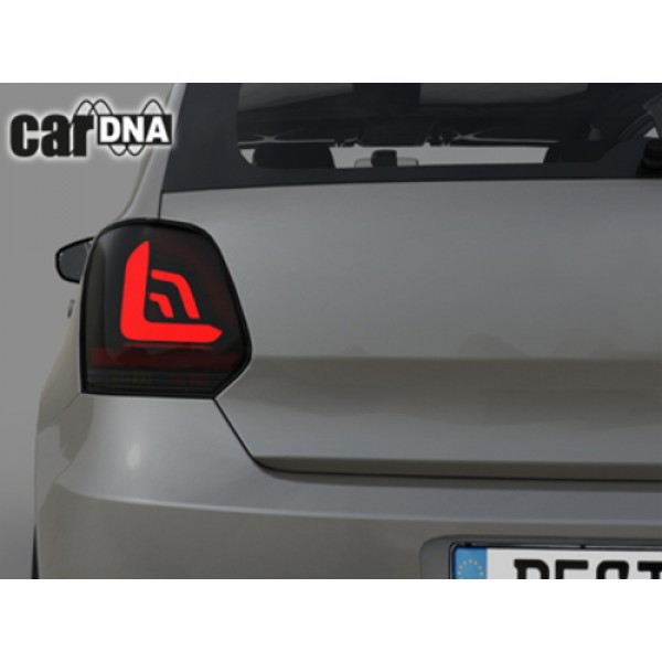 Оптика альтернативная LED задняя Dectane CarDNA Volkswagen Polo 6R (2009-...) тонированная