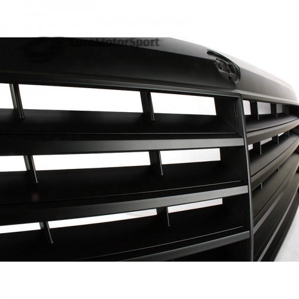 Решетка радиатора Avantgarde Style Mercedes W211 E-klasse (2006-2009) черная матовая