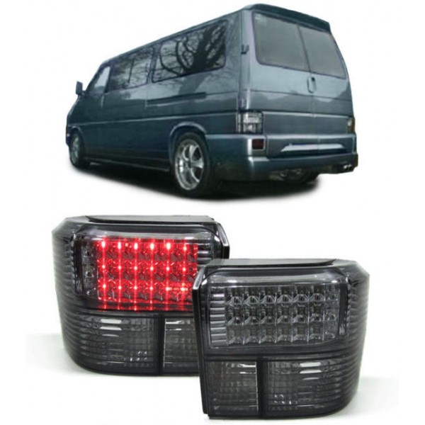 Оптика альтернативная LED задняя Volkswagen T4 (1990-2003) тонированная