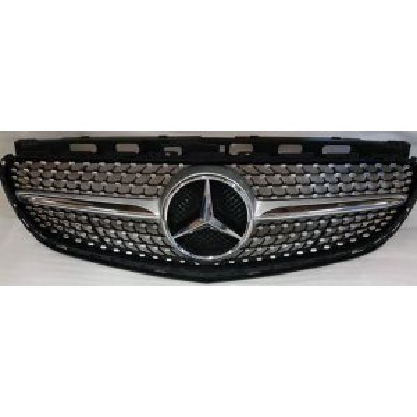 Решетка радиатора Diamond-Style Mercedes W212 E-klasse (2014-...)