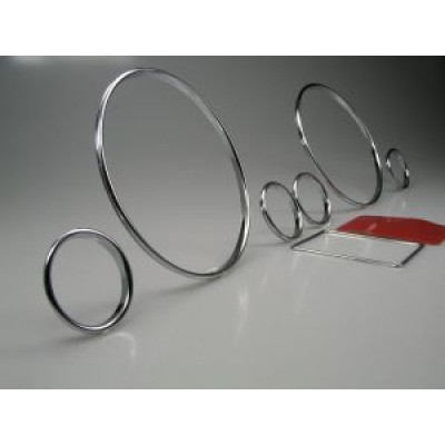 Хромированные кольца в щиток приборов Audi A4 B5